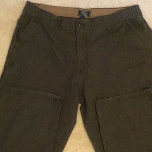 G. H. Bass & Co. Olive Green Utility Pants 36 x 30 L